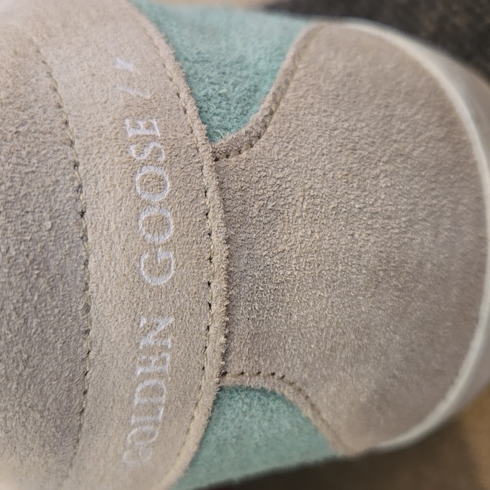 Golden Goose Super-Star With Glitter Star Sz 41 Made In Italy - Picture 4 of 16
